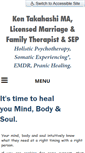 Mobile Screenshot of bodycenteredpsychotherapy.net